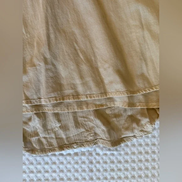 Free People Jasmine Embroidered Boho Tunic Mini Dress Size 6 - Picture 8 of 9